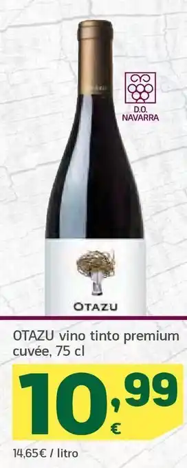 HiperDino Otazu vino tinto premium cuvée, 75 cl oferta