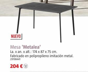 Bauhaus Mesa oferta