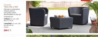 Bauhaus Muebles de jardín oferta