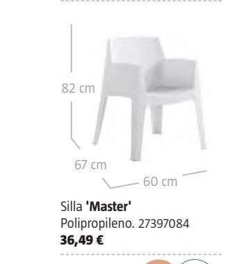 Bauhaus Sillas de jardín oferta