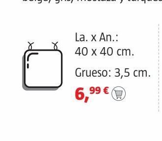 Bauhaus Cojines oferta