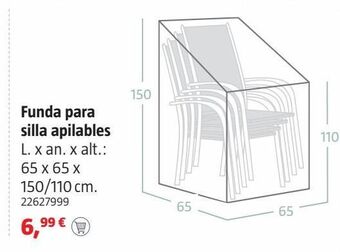 Bauhaus Fundas muebles jardín oferta