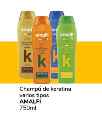 Supeco Amalfi Champú de keratina varios tipos 750ml oferta