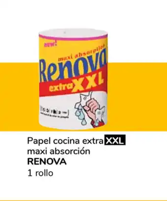 Supeco Renova Papel cocina extra XXL maxi absorción 1 rollo oferta