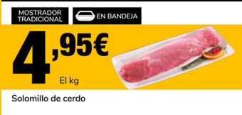 Supeco Solomillo de cerdo oferta