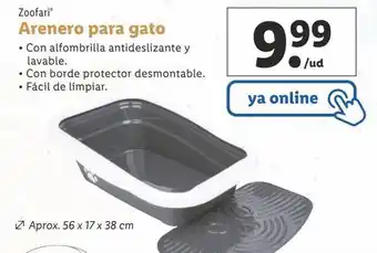 Lidl Arenero oferta
