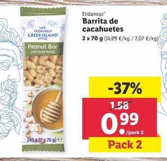 Lidl Barritas eridanous oferta