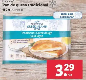 Lidl Pan eridanous oferta