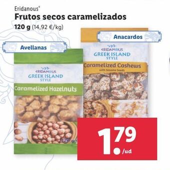 Lidl Frutos secos eridanous oferta