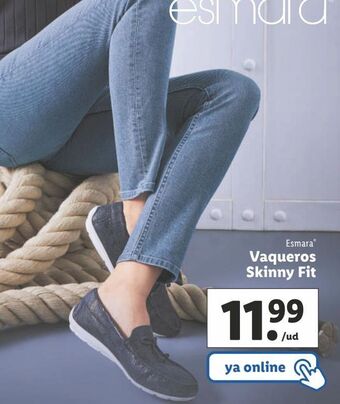 Lidl Vaqueros esmara oferta