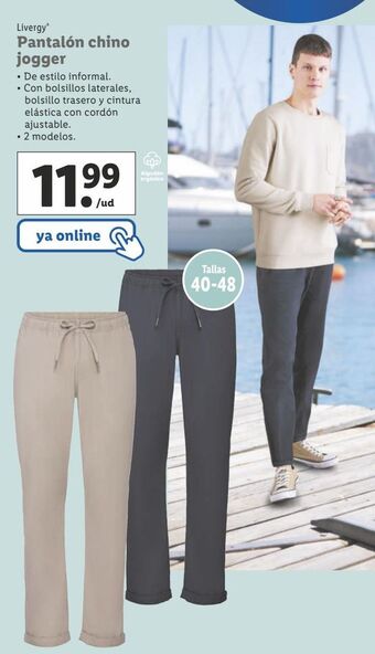 Lidl Pantalones livergy oferta