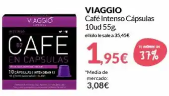 PrimaPrix Viaggio Café Intenso Cápsulas 10ud 55 g. oferta