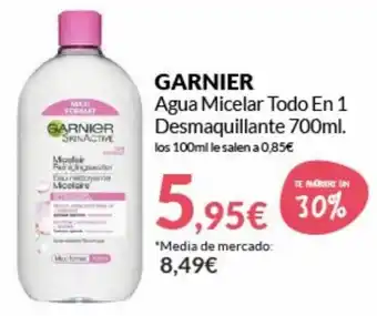PrimaPrix Garnier Agua Micelar Todo En 1 Desmaquillante 700ml. oferta
