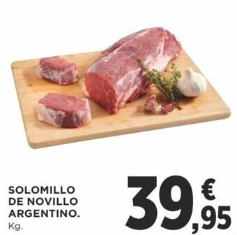 Supercor Solomillo de Novillo Argentino Kg oferta