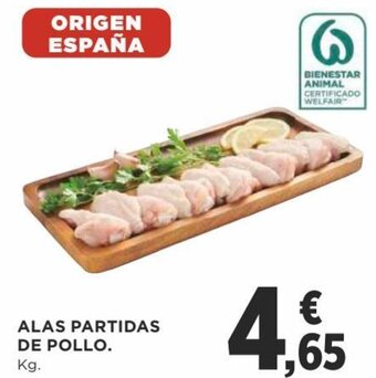 Supercor Alas Partidas de Pollo oferta