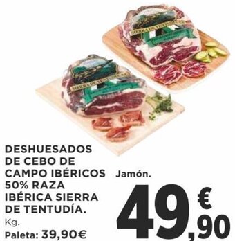 Supercor Deshuesados De Cebo De Campo Ibéricos 50% Raza Ibérica Sierra De Tentudía oferta
