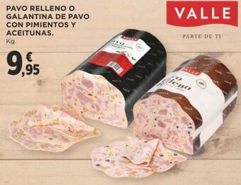 Supercor Pavo Relleno o Galantina De Pavo Con Pimientos y Aceitunas oferta