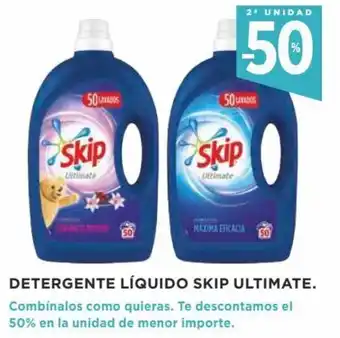 Supercor 2ª Unidad -50% Detergente Líquido Skip Ultimate oferta