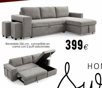 Atrapamuebles Sofá cama reversible oferta