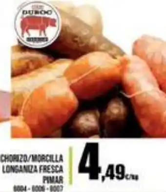 Family Cash Chorizo/Morcilla Longaniza Fresca Pimar oferta