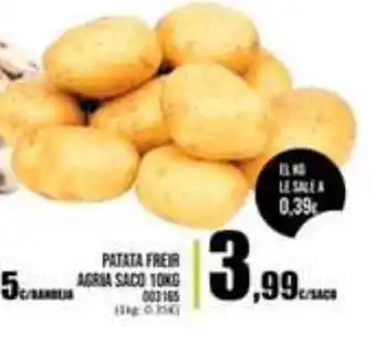 Family Cash Patata Freir Agria Saco 10kg oferta