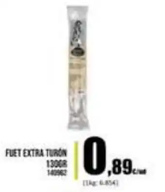 Family Cash Fuet Extra Turón 130gr oferta