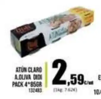 Family Cash Atún Claro A.Oliva Dede Pack 4 856gr oferta