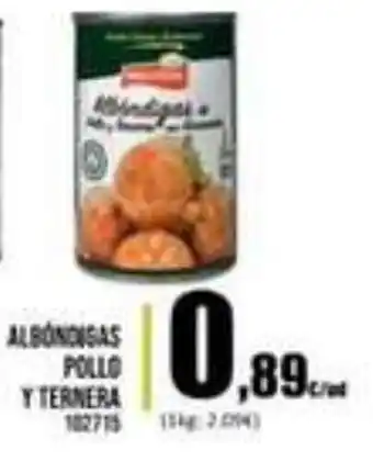 Family Cash Albóniosas Pollo T Ternera oferta