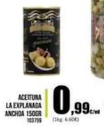 Family Cash Aceituna La Explanada Anchoa 150gr oferta