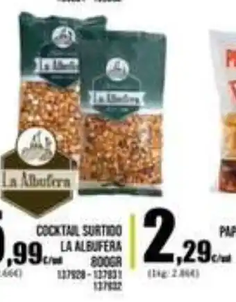 Family Cash Cocktail Surtido La Albufera 800gr oferta