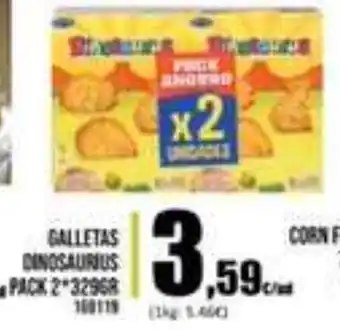 Family Cash Galletas Binosaunus pack 2 329gr oferta