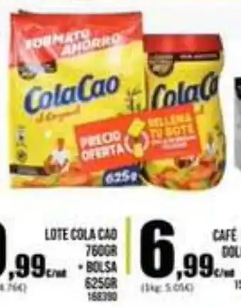 Family Cash Lote Cola Cao 760gr oferta