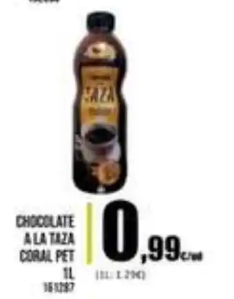 Family Cash Chocolate Ala Taza Coral Pet 1L oferta