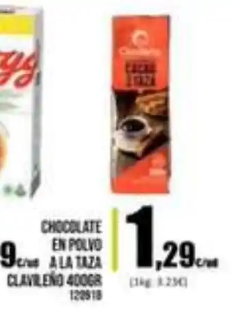Family Cash Chocolate En Polvo Ala Taza Clavileño 400gr oferta