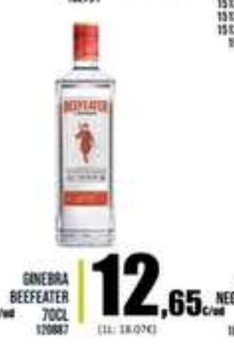 Family Cash Ginebra Beefeater 70cl oferta