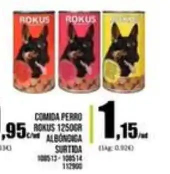Family Cash Comida Perro Rokus 1250gr Albóndiga Surtida oferta