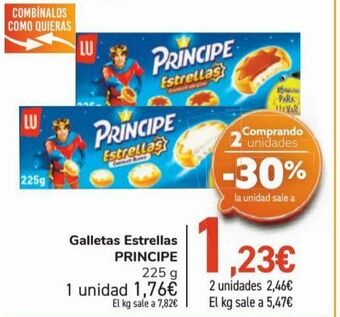 Carrefour Galletas estrellas principe oferta