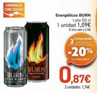 Carrefour Energéticos burn oferta