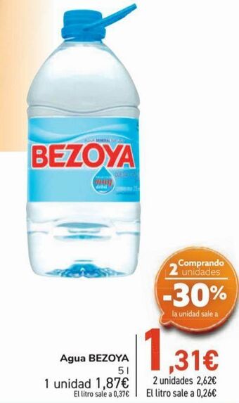 Carrefour Agua bezoya oferta