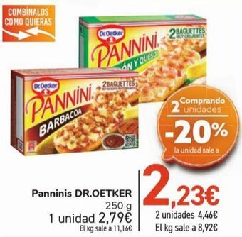 Carrefour Panninis dr.oetker oferta