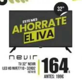 Family Cash Nevir TV 32 Nevir Led HD NVR7710-32RD2 oferta