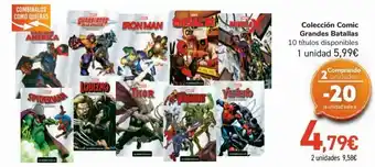 Carrefour Colección comic grande batallas oferta