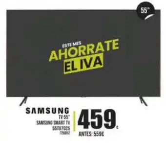 Family Cash Samsung TV 55 Samsung Smart TV 55TU7025 oferta