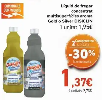 Carrefour Fregasuelos concentrado multi superficies aroma gold o silver disiclín oferta