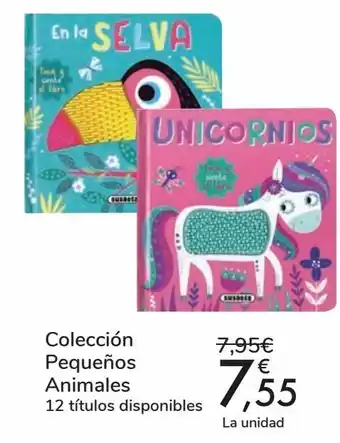 Carrefour Colección pequeños animales oferta