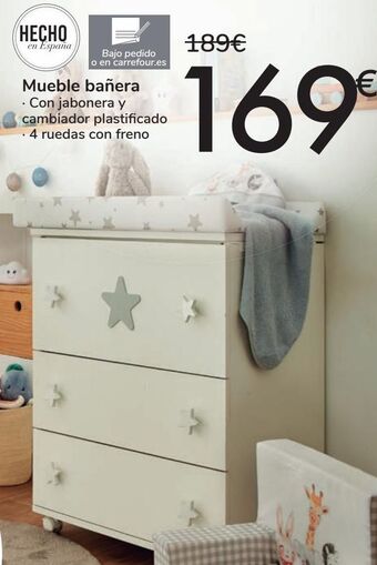 Carrefour Mueble bañera oferta