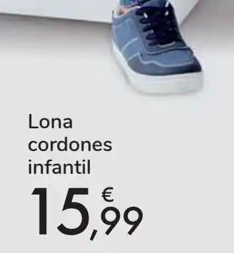 Carrefour Lona cordones infantil oferta