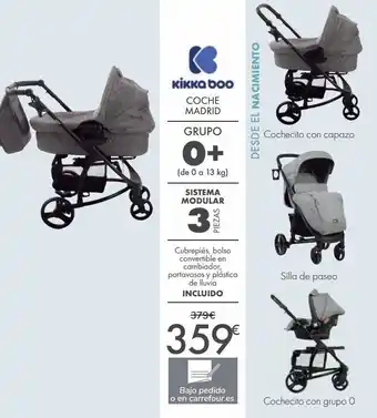 Carrefour Kikka boo coche madrid oferta