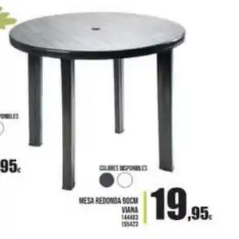 Family Cash Mesa Redonda 90cm Viana oferta