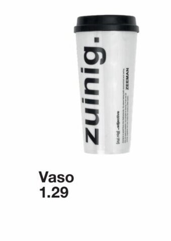 Zeeman Vaso oferta